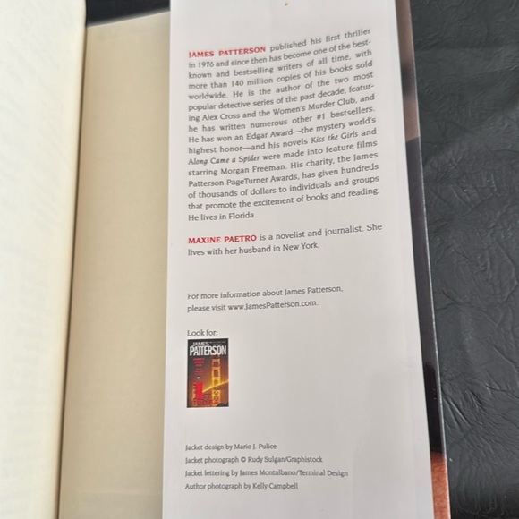 Book, “7th Heaven” by James Patterson, EUC, 297 pages, $28 Retail - Picture 7 of 8